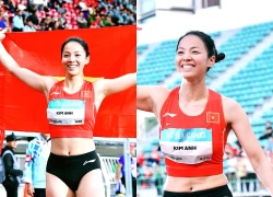 "Nữ thần" điền kinh Việt Nam cực hot ở SEA Games 33 chói sáng giành HCV: Visual cực bén, chân dài nuột nà
