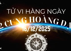 Tử vi 12 cung hoàng đạo ngày mai 16/12/2025: Kim Ngưu hãm ví lại, Bọ Cạp "lọc mem"