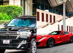 Dàn siêu xe trăm tỷ trong đám cưới của con gái doanh nhân ngành ô tô