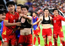 Hotboy Thanh Nhàn ghi bàn quyết định cho U22 Việt Nam cởi áo ăn mừng lộ body cực phẩm