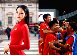 Hương Giang đăng đàn khi tuyển U22 Việt Nam thắng SEA Games gây chú ý
