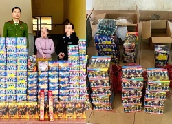 Bắt quả tang 2 phụ nữ ở Quảng Trị mua bán pháo nổ khối lượng lớn