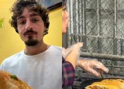 Khách Tây kể vụ nhân viên bỏ đồ ăn trong miệng vào bánh mì ở Ninh Bình