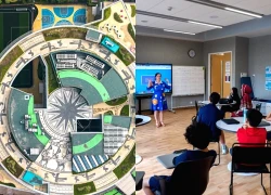 Không gian xa hoa bên trong ngôi trường học phí hơn 950 triệu đồng/năm