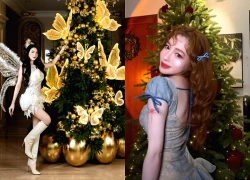 Nhà giàu chơi Noel kiểu gì? Lộ diện cây thông của 1 phú bà "giữ chuỗi đầu tư khủng", đẹp không đối thủ