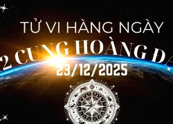 Tử vi hàng ngày 12 cung hoàng đạo thứ Ba, ngày 23/12/2025: Bạch Dương "thiếu lửa", Xử Nữ hết ế