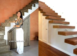 'Cầu thang không lan can' gây bàn tán