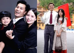 Chuyện tình đẹp của anh Tạ phim 'Mưa đỏ' và vợ trẻ được cưng chiều hết mức