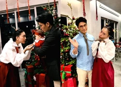 Con gái Ngô Thanh Vân gây chú ý trong tiệc mừng Giáng sinh đầu tiên