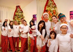 Đại gia đình Jennifer Phạm mừng Giáng sinh ở Mỹ