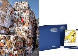 Hàn Quốc: Tái chế phế liệu sản xuất giấy tờ tùy thân thành đồ lưu niệm cao cấp