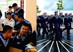 Hình ảnh đời thường của những chàng lính hải quân trẻ Việt Nam