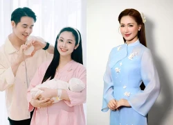 MC có nụ cười đẹp nhất VTV hạnh phúc bên con đầu lòng, Hòa Minzy dịu dàng