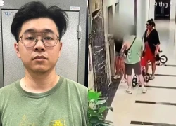 Người đàn ông hành hung người phụ nữ ở sảnh thang máy chuẩn bị hầu toà