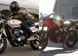 Triumph tracker 400 và thruxton 400 chính thức ra mắt thị trường quốc tế