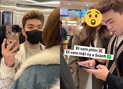 Soanh first date tình mới ở rạp phim, bị 1 người quay lén lộ mặt, &#8216;ăn đứt&#8217; Diệp?