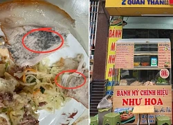 Vụ tiệm bánh mì bán thịt mốc đen ở Hà Nội: lộ cách giấu ở góc, chủ quán khó chịu