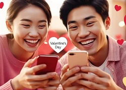 Tôi chuyển tiền cho chồng để anh "ting ting" lại kèm lời chúc Valentine 14/2