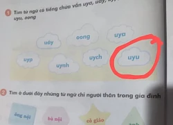 Dạy con học lớp 1, ông bố đọc méo mồm mãi không được một vần: "Thôi học lại cùng con đi!"