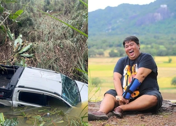 Sao nam Vbiz tiết lộ nguyên nhân ô tô rơi xuống vực 40m: "Nếu nước sâu, xe lật thêm 1 vòng nữa thì chết"