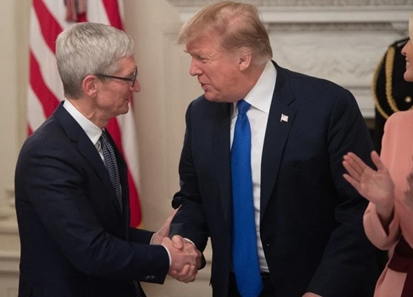 Apple thông báo sẽ đầu tư hơn 500 tỉ USD tại Mỹ, ông Trump lên tiếng