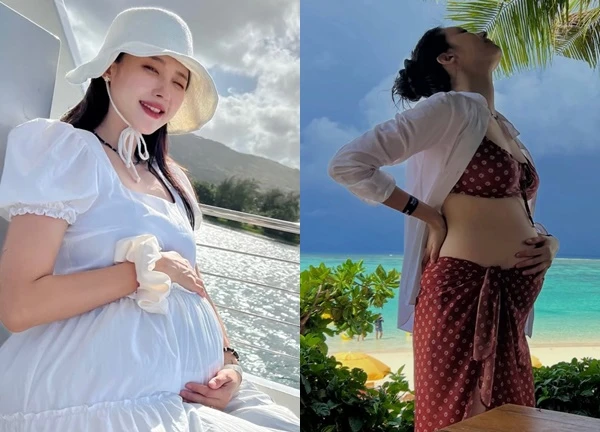 HOT: Hyuna bất ngờ khoe ảnh bụng bầu, công khai có em bé