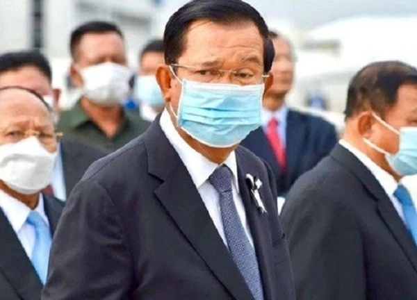 Ông Hun Sen mắc Covid-19