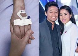 Lê Phương đăng ảnh nắm chặ.t ta.y Quý Bình, nghẹn ngào nói 6 chữ vĩnh biệt cố nghệ sĩ