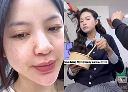Vợ Đoàn Văn Hậu ngồi ăn mì cũng gây sốt, vợ Quang Hải tàn tạ