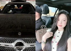 Xe "mẹc" Quang Hải bị mất 1 món quan trọng, tên trộm để lại dòng chữ sốc!