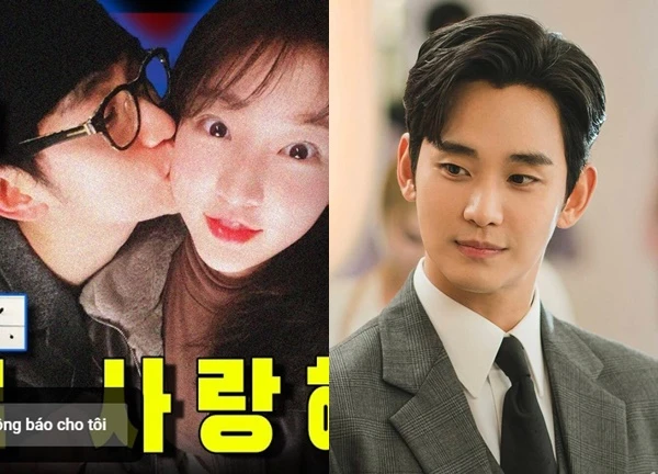 Chấn động ảnh hôn má và thư tay: "Anh yêu em Sae Ron, từ Kim Soo Hyun đang ở nơi xa"