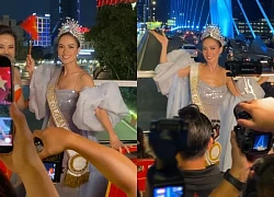 Miss Global 2025: Như Vân khóc nức nở về nước, đi diễu hành vắng bóng fan