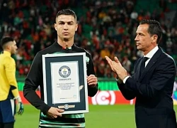 Ronaldo nhận kỷ lục Guinness lần thứ 4