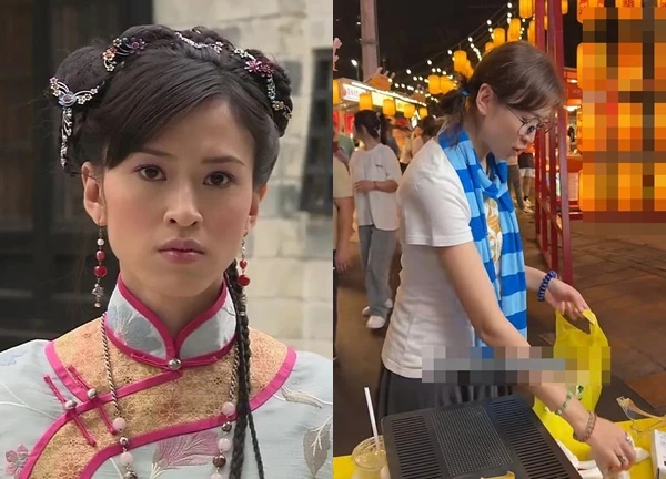 Bắt gặp nữ diễn viên từng thi Hoa hậu đi bán chân gà ở chợ đêm, còn nói 1 câu khiến ai cũng xót xa
