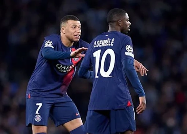 Kỷ lục của Mbappe có thể bị Dembele phá ở trận Arsenal vs PSG