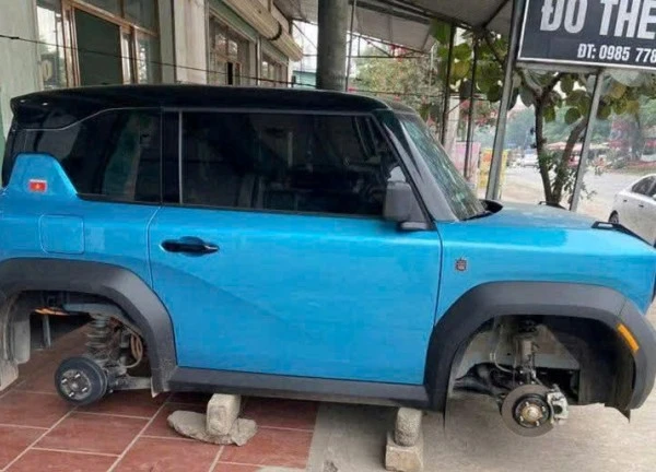 'Bi hài' thủ đoạn kê gạch rồi tháo trộm 4 bánh ô tô đỗ ngay cửa nhà dân