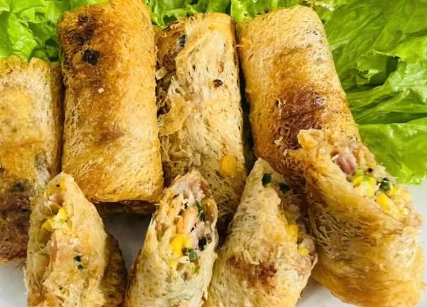 Cách làm nem tép bắp ngọt siêu ngon, giòn rụm, ai cũng mê