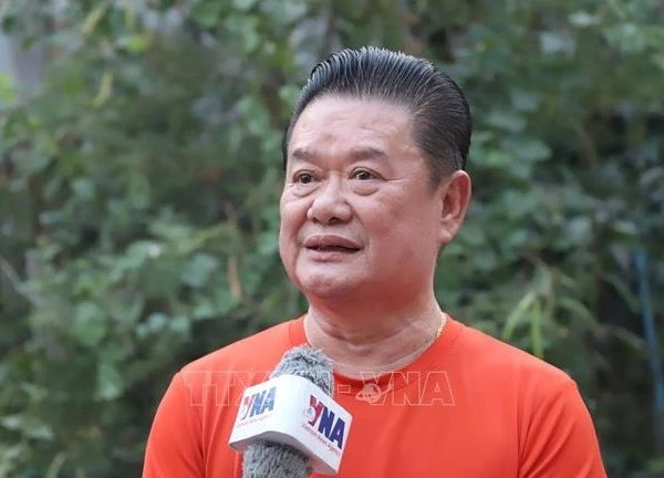 Hình ảnh cố Chủ tịch Khamtay Siphandone trong lòng kiều bào Việt Nam tại Lào