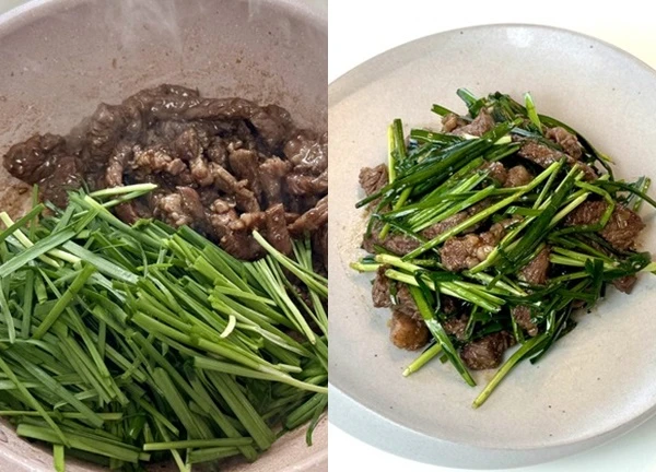 Loại rau "rẻ bèo" bổ gan kết hợp với thịt bò trở thành món ngon nức tiếng Hàn Quốc