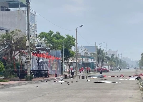 Nổ lớn tại quán bia ở Quảng Ninh