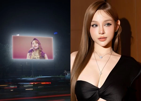 Chồng đại gia đúng là trưởng FC của Chị Đẹp "bé Heo" khi book banner quảng cáo vợ khắp nơi, Huyền Baby được nhắc tới