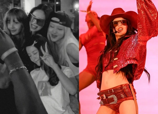 3 thành viên BLACKPINK hội tụ bùng nổ Coachella, Lisa công khai bạn trai trước bàn dân thiên hạ?