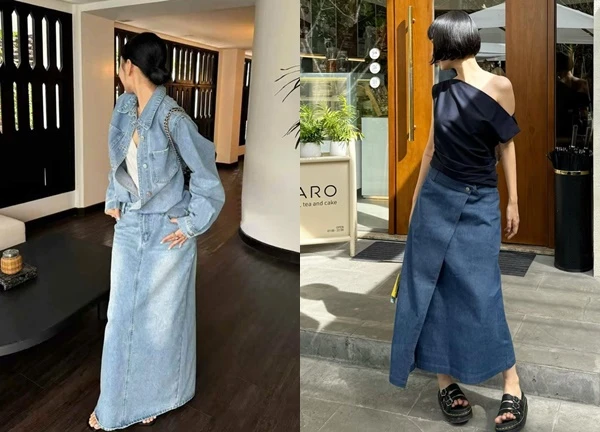 F5 phong cách mùa này với denim, đơn giản mà ấn tượng