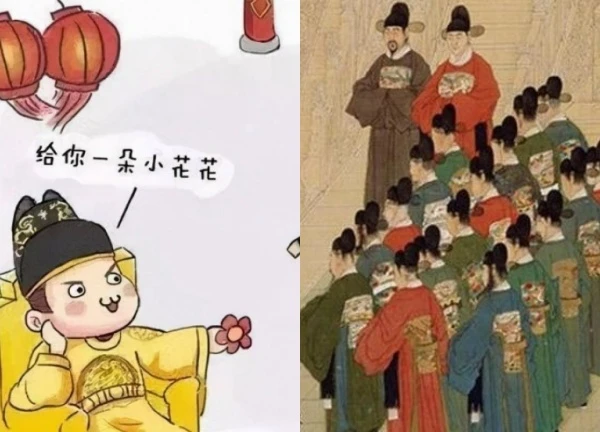 Quan lại Trung Quốc thời xưa nhận tiền thưởng tết, con số gây choáng