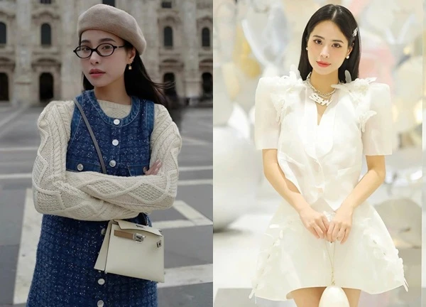 Ca nương Kiều Anh sở hữu túi hiệu tiền tỷ, có chồng đồng hành mọi nơi