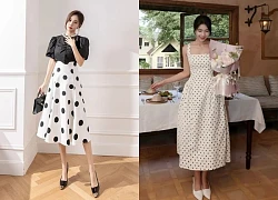Họa tiết chấm bi vẽ nên nét duyên dáng cho phái đẹp