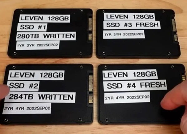 Ổ SSD không sử dụng lâu ngày có thể mất trắng dữ liệu