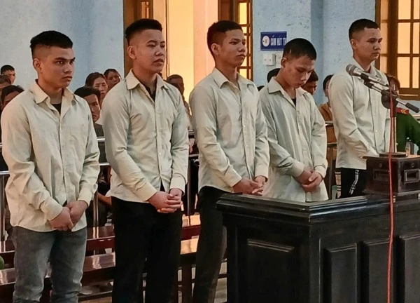 Năm thanh niên lĩnh án tù vì đánh cha của bạn tử vong