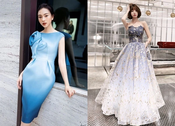 'Vũ điệu' màu sắc qua trang phục loang màu