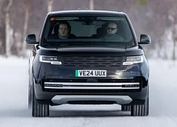Cận cảnh Range Rover Electric phiên bản thuần điện trước ngày ra mắt